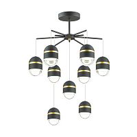 подвесная светодиодная люстра odeon light minion 4118/45cl в Дзержинске