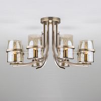 потолочная люстра eurosvet coppa 60085/8 античная бронза в Дзержинске