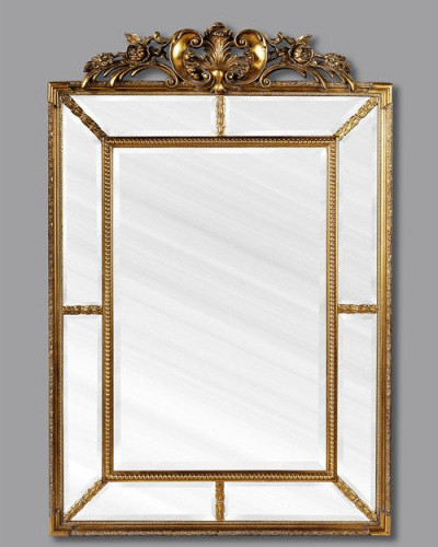 зеркало прямоугольное настенное золото ланкастер antique gold в Дзержинске