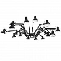 подвесная люстра kink light морено 07558-16 черная в Дзержинске