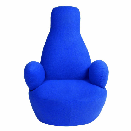 кресло bottle chair синее в Дзержинске