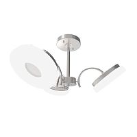 потолочная светодиодная люстра idlamp frittelle 107/3pf-ledwhitechrome в Дзержинске