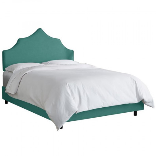 кровать двуспальная 180х200 бирюзовая camille light teal в Дзержинске
