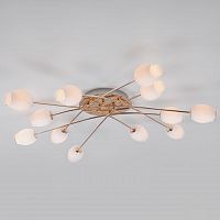 потолочная люстра eurosvet tulip 30135 золото в Дзержинске