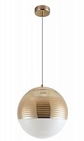 подвесной светильник crystal lux optima sp1 gold d300 в Дзержинске