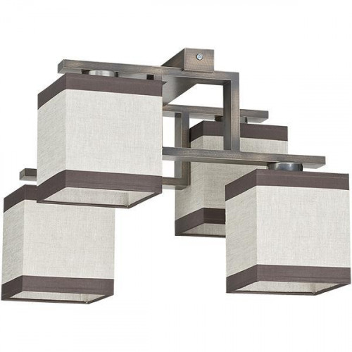 потолочная люстра tk lighting 409 lea gray 4 в Дзержинске
