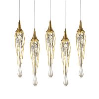 подвесной светильник goddess tears 5 gold от delight collection в Дзержинске