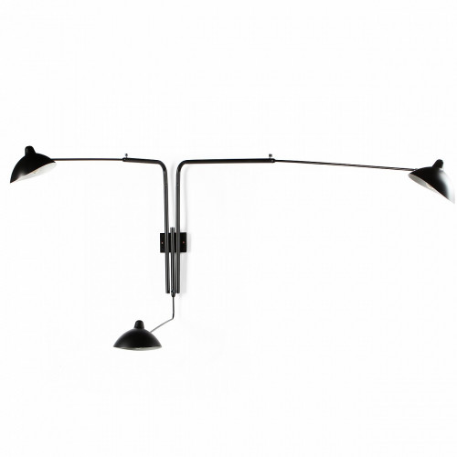 настенный светильник sconce mouille 3 лампы 1 в Дзержинске