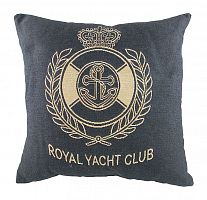 подушка с гербом королевского royal yacht club denim в Дзержинске
