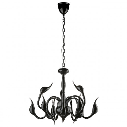 подвесная люстра lightstar cigno collo bk 751127 в Дзержинске