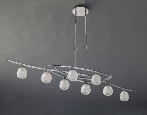 подвесная люстра mantra loop chrome 1800 в Дзержинске