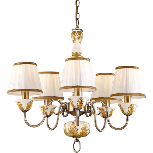 подвесная люстра arte lamp benessere a9570lm-5wg в Дзержинске