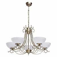 подвесная люстра mw-light фелиция 347017605 белая в Дзержинске