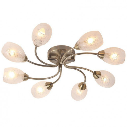 потолочная люстра idlamp carmina 201/8pf-oldbronze в Дзержинске