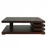 столик журнальный milano dark brown коричневый в Дзержинске