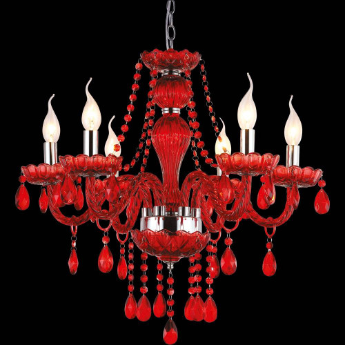 подвесная люстра arte lamp teatro a3964lm-6rd в Дзержинске
