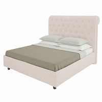 кровать большая 200х200 sweet dreams светло-бежевая в Дзержинске