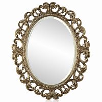 овальное зеркало настенное золото шербур florentine silver/98 в Дзержинске