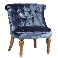 кресло sophie tufted синее в Дзержинске