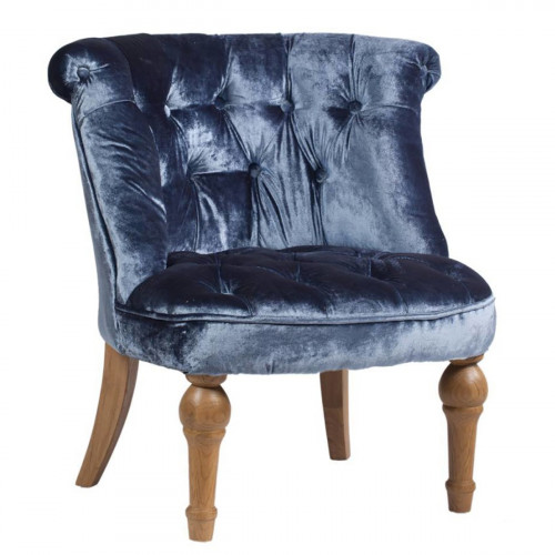 кресло sophie tufted синее в Дзержинске