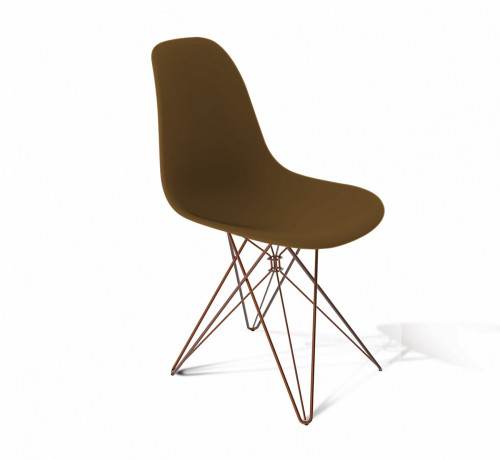 стул dsr коричневый s50 (eames style) в Дзержинске