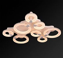 потолочный светодиодный светильник idlamp jenevra 397/l8pf-ledwhitechrome в Дзержинске