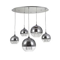 подвесная люстра maytoni fermi p140-pl-170-5-n в Дзержинске