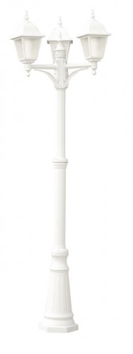 садово-парковый светильник arte lamp bremen a1017pa-3wh в Дзержинске