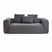 диван blok sofa 3 темно-серый от la forma (ex julia grup) в Дзержинске