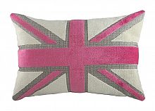 подушка с британским флагом pink velvet в Дзержинске