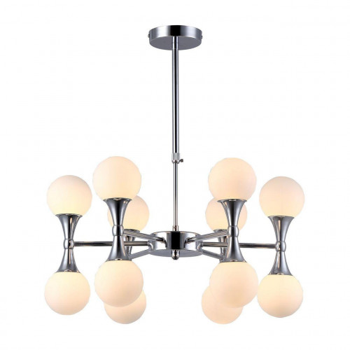 подвесная люстра arte lamp a9162lm-12cc белая в Дзержинске