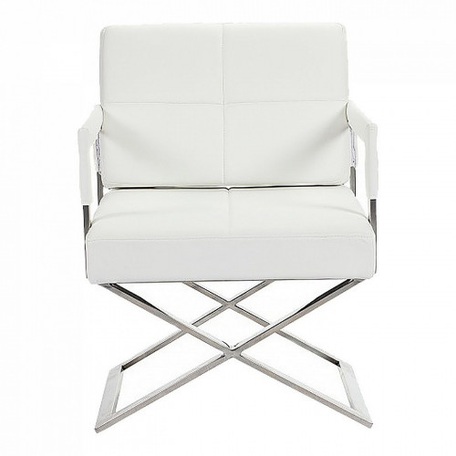 кресло aster x chair экокожа белое в Дзержинске