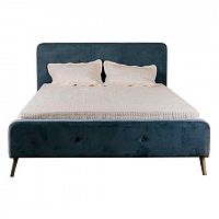 кровать двуспальная 160х200 бирюзовая button tufted в Дзержинске
