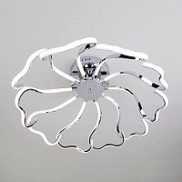 потолочный светодиодный светильник eurosvet begonia 90095/10 хром в Дзержинске