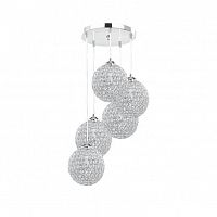 дизайнерская подвесная люстра spot light imperia 8220528 хром в Дзержинске