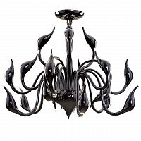потолочная люстра lightstar cigno collo bk 751187 в Дзержинске