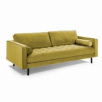 диван bogart sofa 3 трехместный темно-желтый от la forma (ex julia grup) в Дзержинске