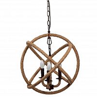 люстра foucault's orb rustic iron бежевая, коричневая в Дзержинске