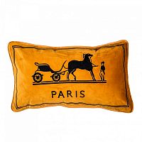 декоративная подушка old paris оранжевый в Дзержинске