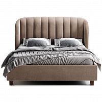 кровать двуспальная 180х200 бежево-розовая tulip в Дзержинске