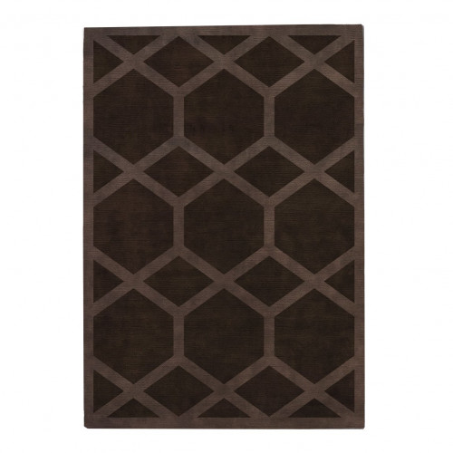 ковер ashton cocoa coffe 240x340 коричневый в Дзержинске