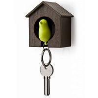 держатель+брелок для ключей sparrow коричневый-зеленый в Дзержинске