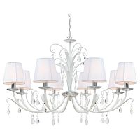 подвесная люстра arte lamp romana snow a1743lm-8wh в Дзержинске