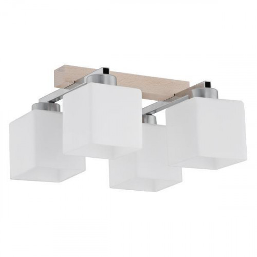 потолочная люстра tk lighting 282 toni 4 бежевая в Дзержинске