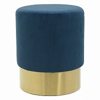 пуф pudra blue синий с золотым в Дзержинске