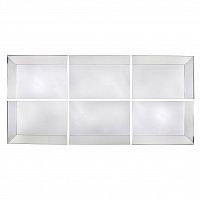 зеркало настенное прямоугольное настенное составное rectangle - угловой элемент в Дзержинске