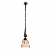 подвесной светильник crystal lux deco sp1 a amber в Дзержинске