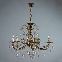 подвесная люстра ambiente alicante 8888/5 pb tear drop в Дзержинске