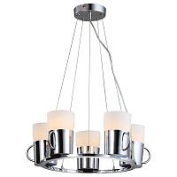 подвесная люстра arte lamp brooklyn a9484sp-5cc хром в Дзержинске