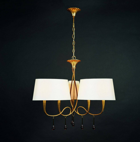 подвесная люстра mantra paola painted gold 3540 в Дзержинске